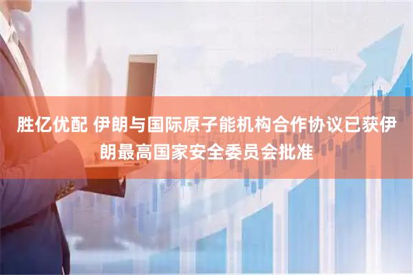 胜亿优配 伊朗与国际原子能机构合作协议已获伊朗最高国家安全委员会批准