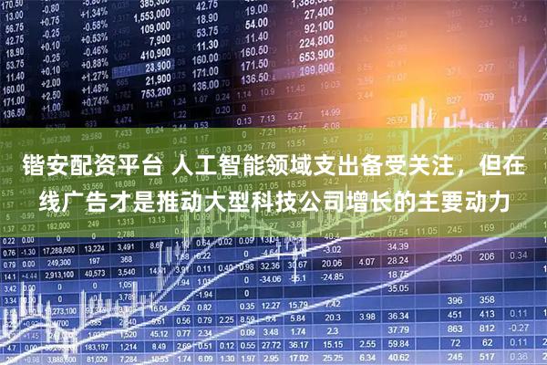 锴安配资平台 人工智能领域支出备受关注，但在线广告才是推动大型科技公司增长的主要动力